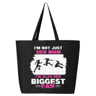 Triple Jumper Track And Field Mother Mom Of Long Jump 25L Jumbo Tote