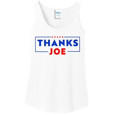 Thanks Joe Thank You Joe Biden Thank You President Ladies Essential Tank