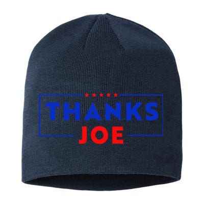 Thanks Joe Thank You Joe Biden Thank You President Sustainable Beanie