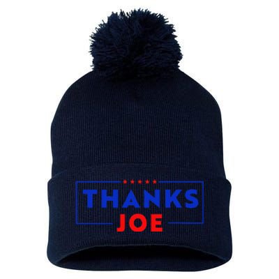 Thanks Joe Thank You Joe Biden Thank You President Pom Pom 12in Knit Beanie