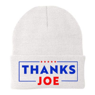 Thanks Joe Thank You Joe Biden Thank You President Knit Cap Winter Beanie