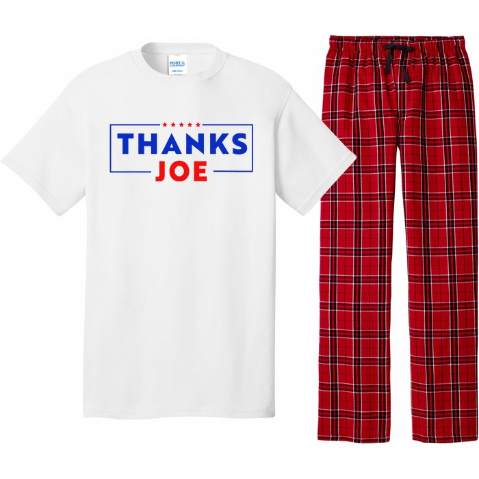 Thanks Joe Thank You Joe Biden Thank You President Pajama Set