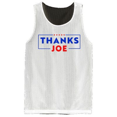 Thanks Joe Thank You Joe Biden Thank You President Mesh Reversible Basketball Jersey Tank