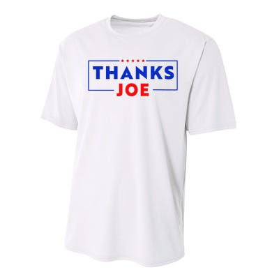 Thanks Joe Thank You Joe Biden Thank You President Performance Sprint T-Shirt