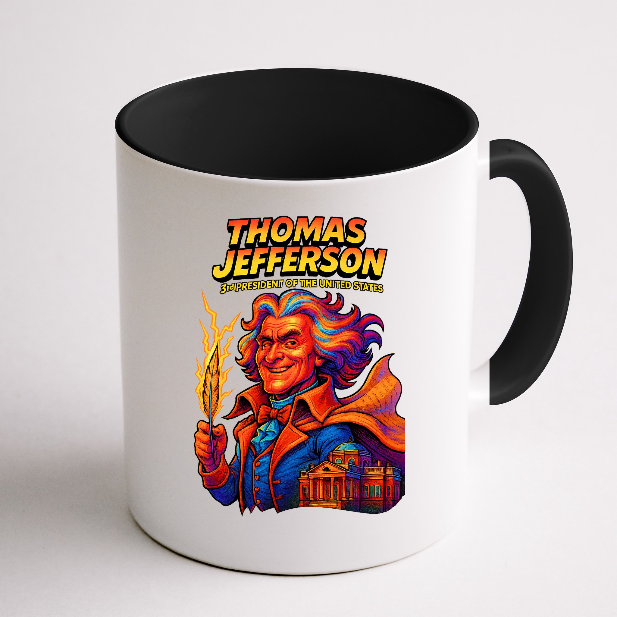 Thomas Jefferson The 3rd President Presidential Chronicles Mug