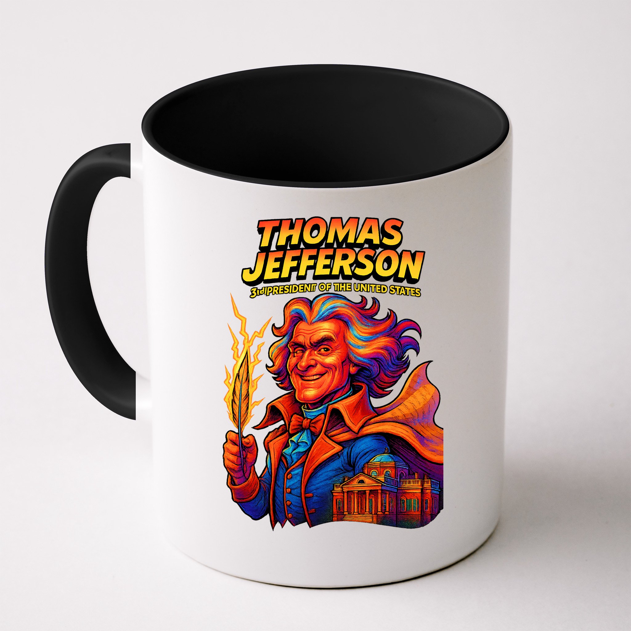 Thomas Jefferson The 3rd President Presidential Chronicles Mug