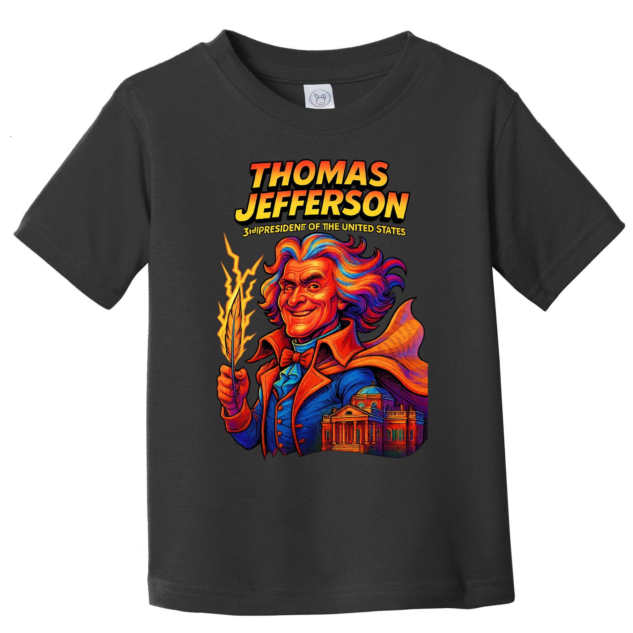 Thomas Jefferson The 3rd President Presidential Chronicles Toddler T-Shirt