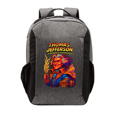 Thomas Jefferson The 3rd President Presidential Chronicles Vector Backpack