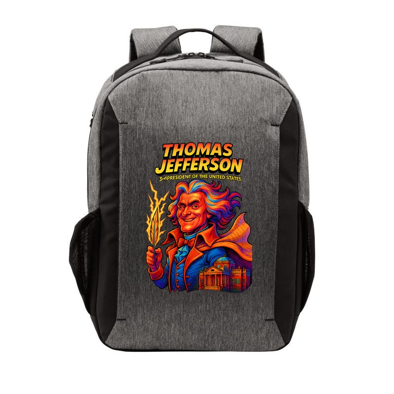 Thomas Jefferson The 3rd President Presidential Chronicles Vector Backpack