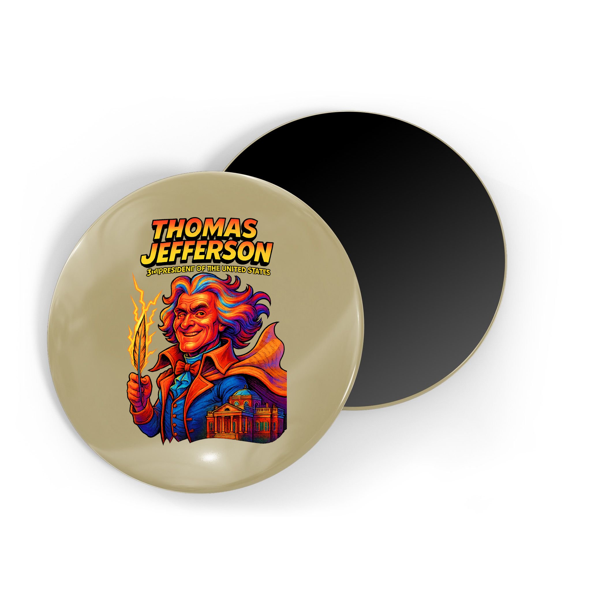 Thomas Jefferson The 3rd President Presidential Chronicles Magnet