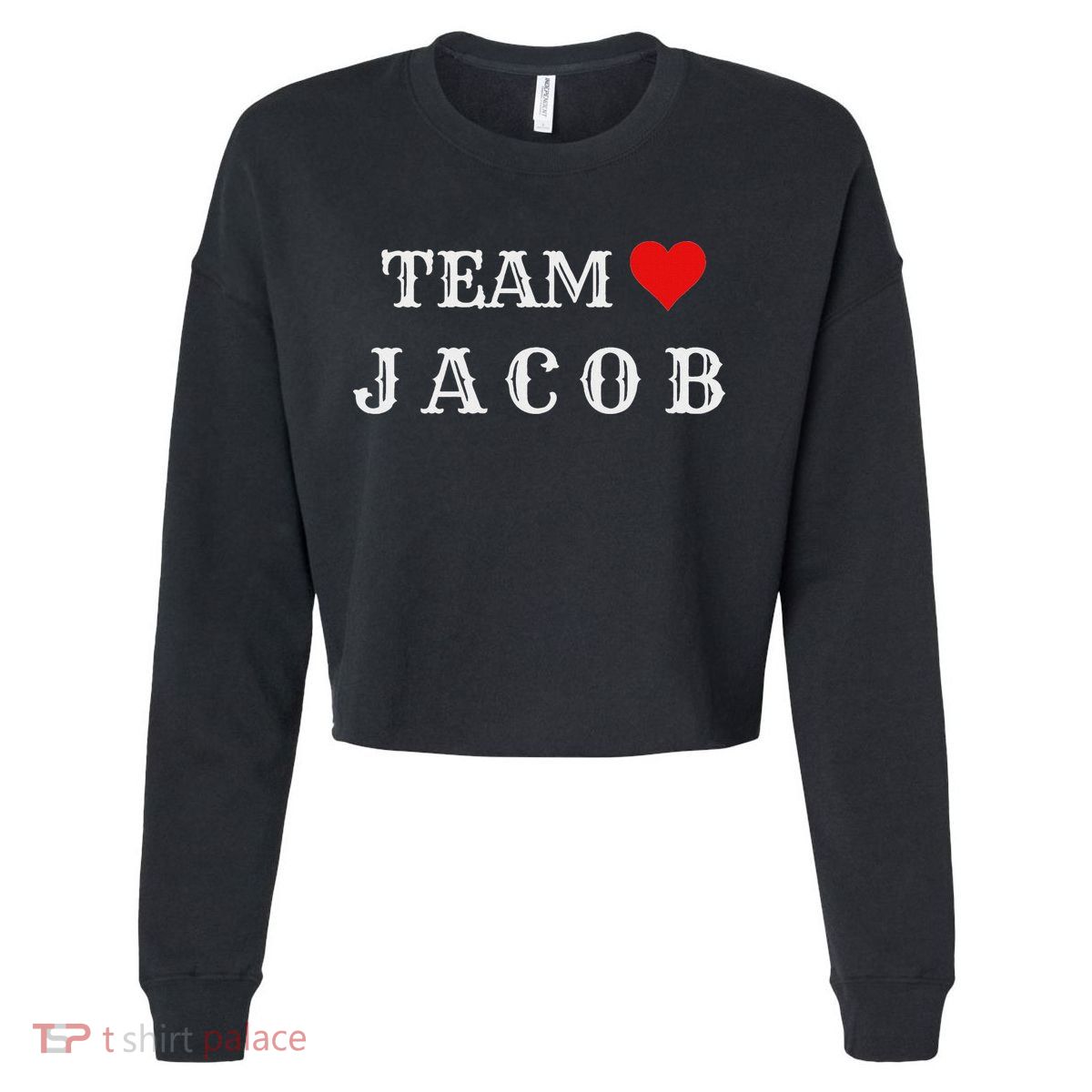Team Jacob Cropped Pullover Crew
