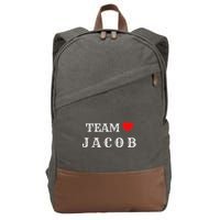 Team Jacob Cotton Canvas Backpack