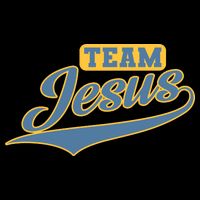 Team Jesus Stripe Pom Pom Beanie