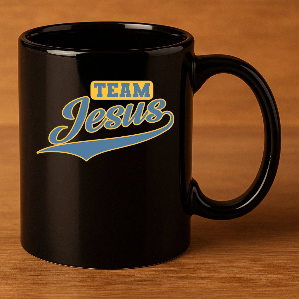 Team Jesus 11oz C Handle Ceramic Mug