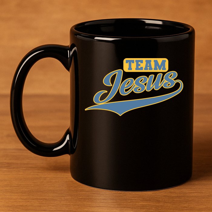 Team Jesus 11oz C Handle Ceramic Mug
