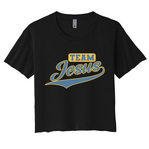Team Jesus Crop Top
