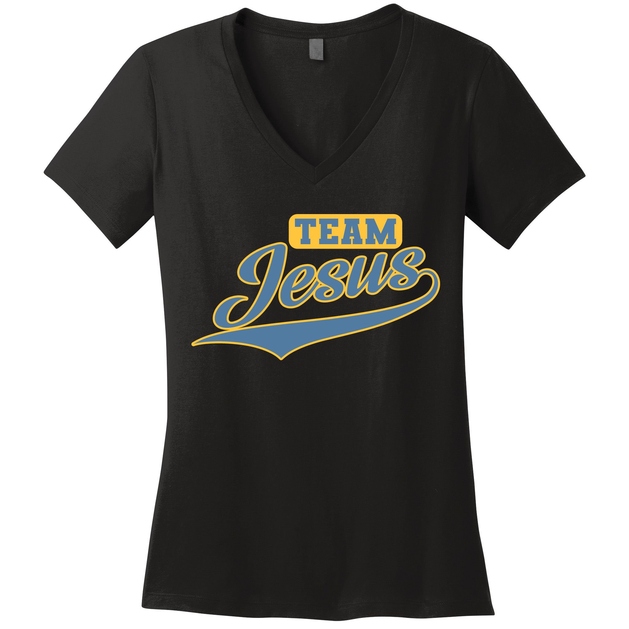 Team Jesus Women's V-Neck T-Shirt