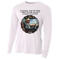 Taking Joe To The Train Station Trump 2024 Cooling Performance Long Sleeve Crew