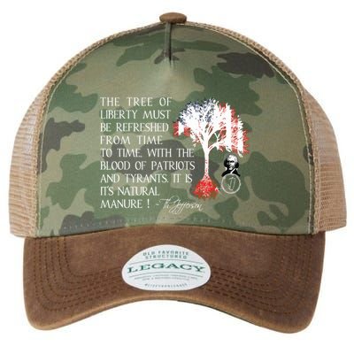 Thomas Jefferson Tree Of Liberty Legacy Tie Dye Trucker Hat