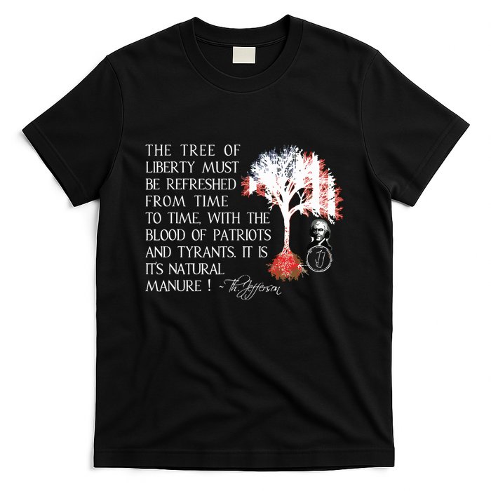 Thomas Jefferson Tree Of Liberty T-Shirt