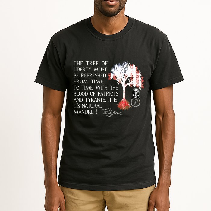 Thomas Jefferson Tree Of Liberty Tall T-Shirt