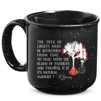 Thomas Jefferson Tree Of Liberty 15oz Campfire Ceramic Mug