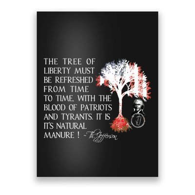 Thomas Jefferson Tree Of Liberty Poster