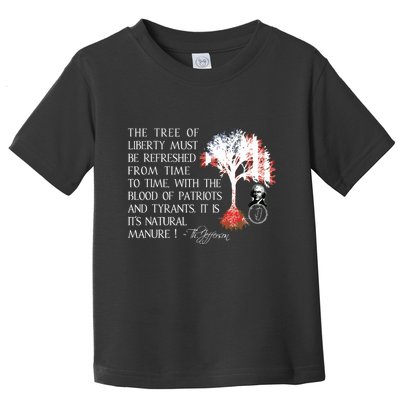 Thomas Jefferson Tree Of Liberty Toddler T-Shirt