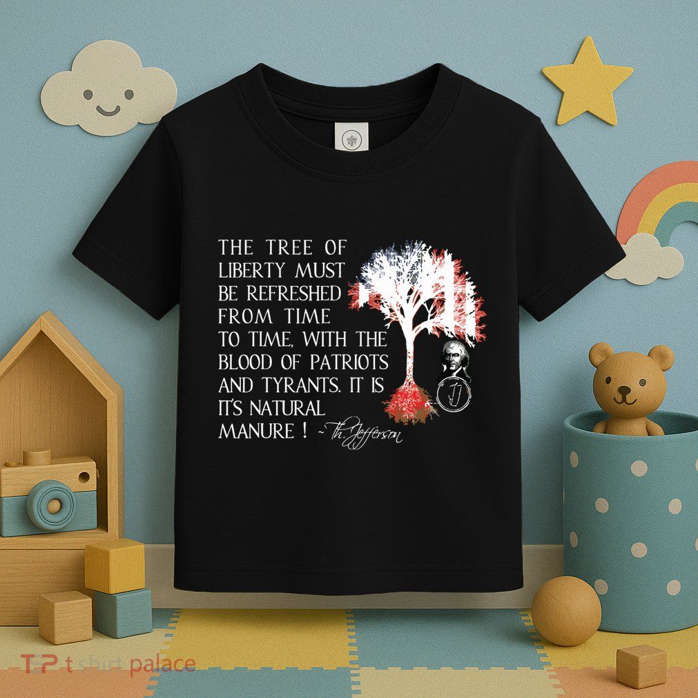 Thomas Jefferson Tree Of Liberty Toddler T-Shirt