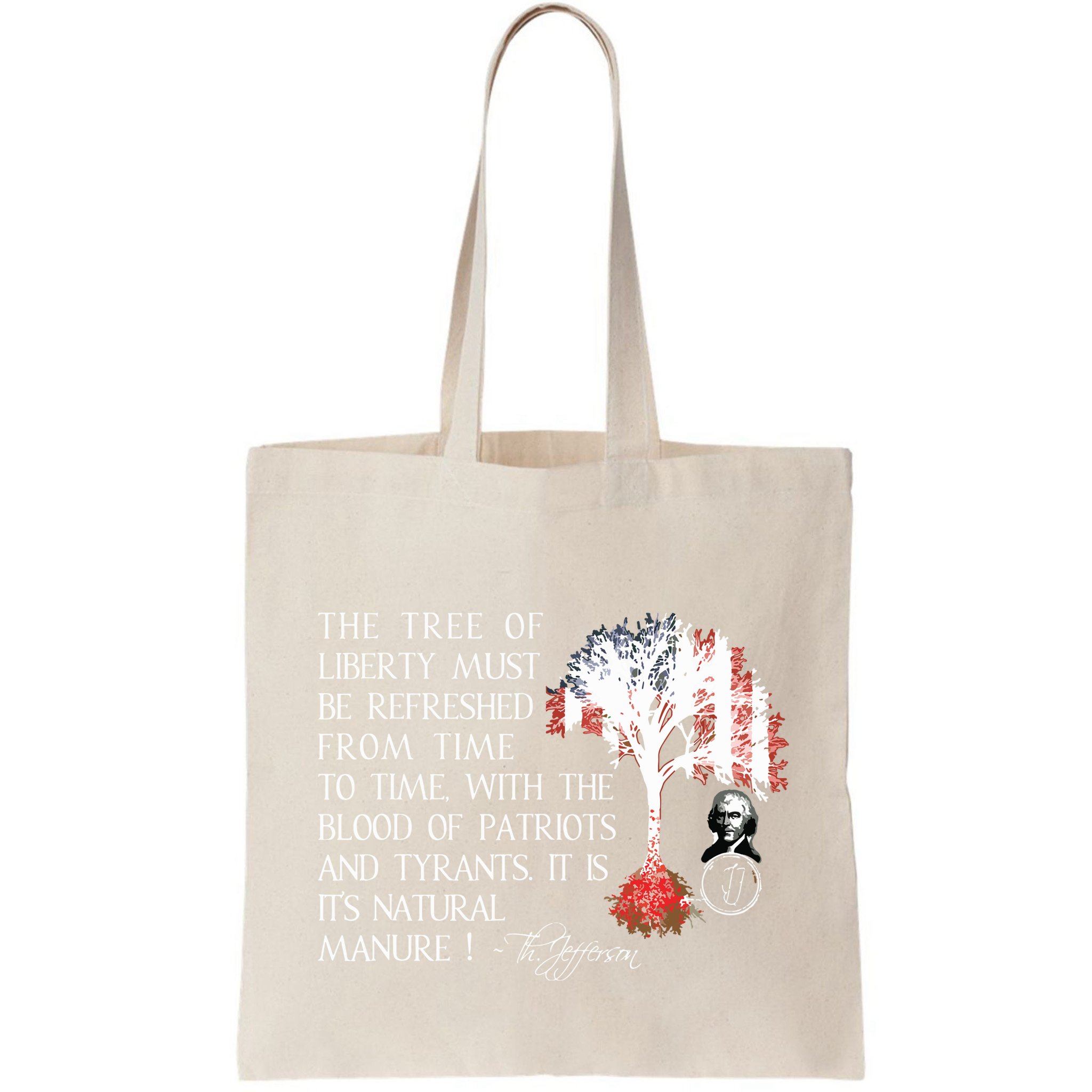 Thomas Jefferson Tree Of Liberty Bag
