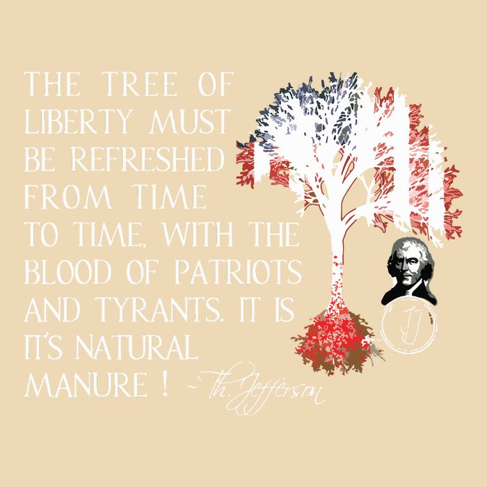 Thomas Jefferson Tree Of Liberty Bag