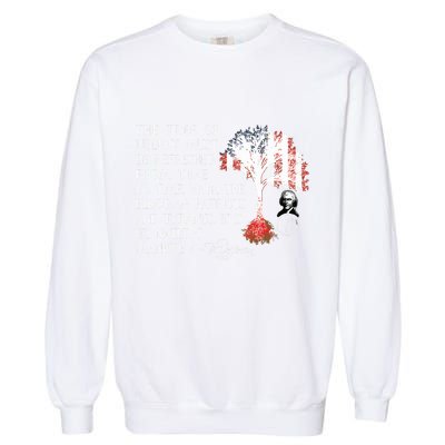 Thomas Jefferson Tree Of Liberty Garment-Dyed Sweatshirt