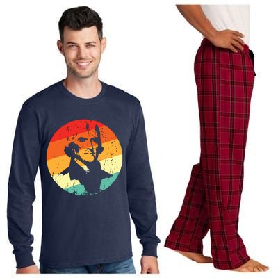 Thomas Jefferson Long Sleeve Pajama Set