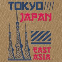 Tokyo Japan Cotton Canvas Backpack