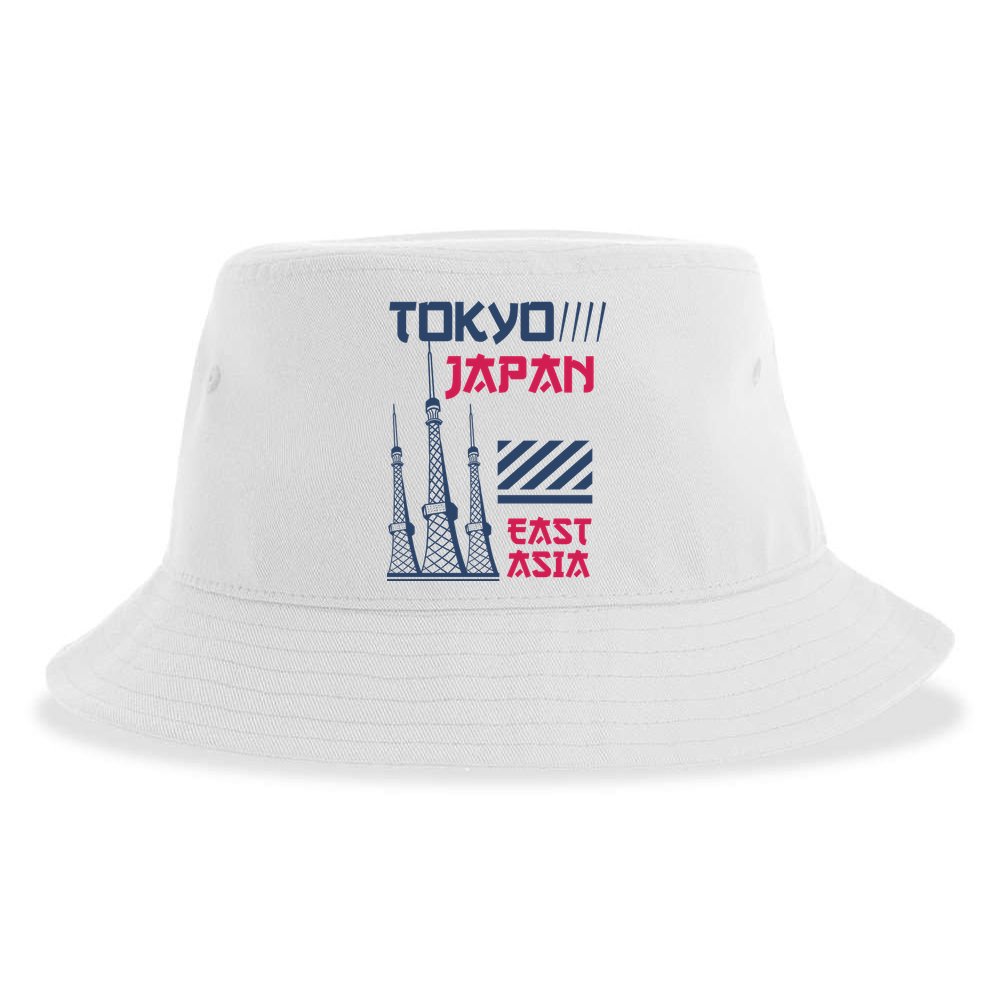 Tokyo Japan Sustainable Bucket Hat