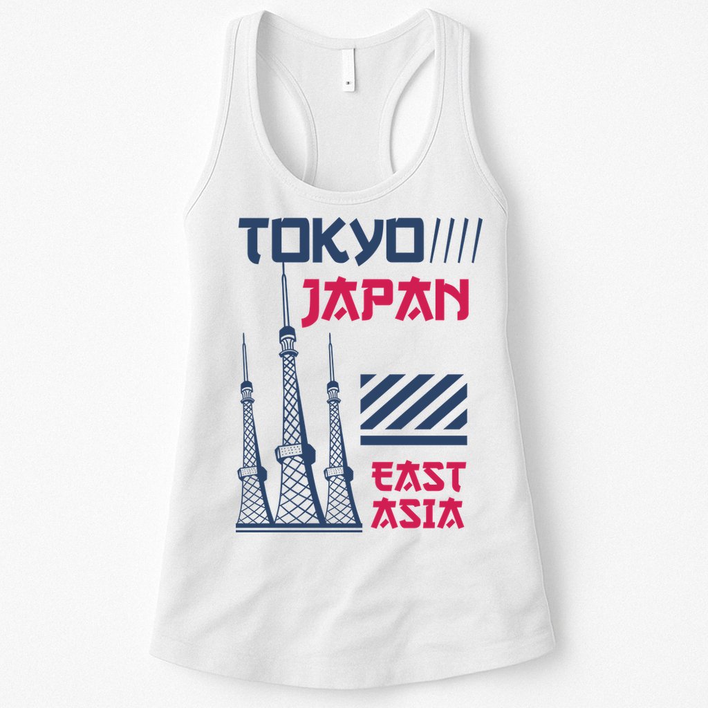 Tokyo Japan Womens Tank Top