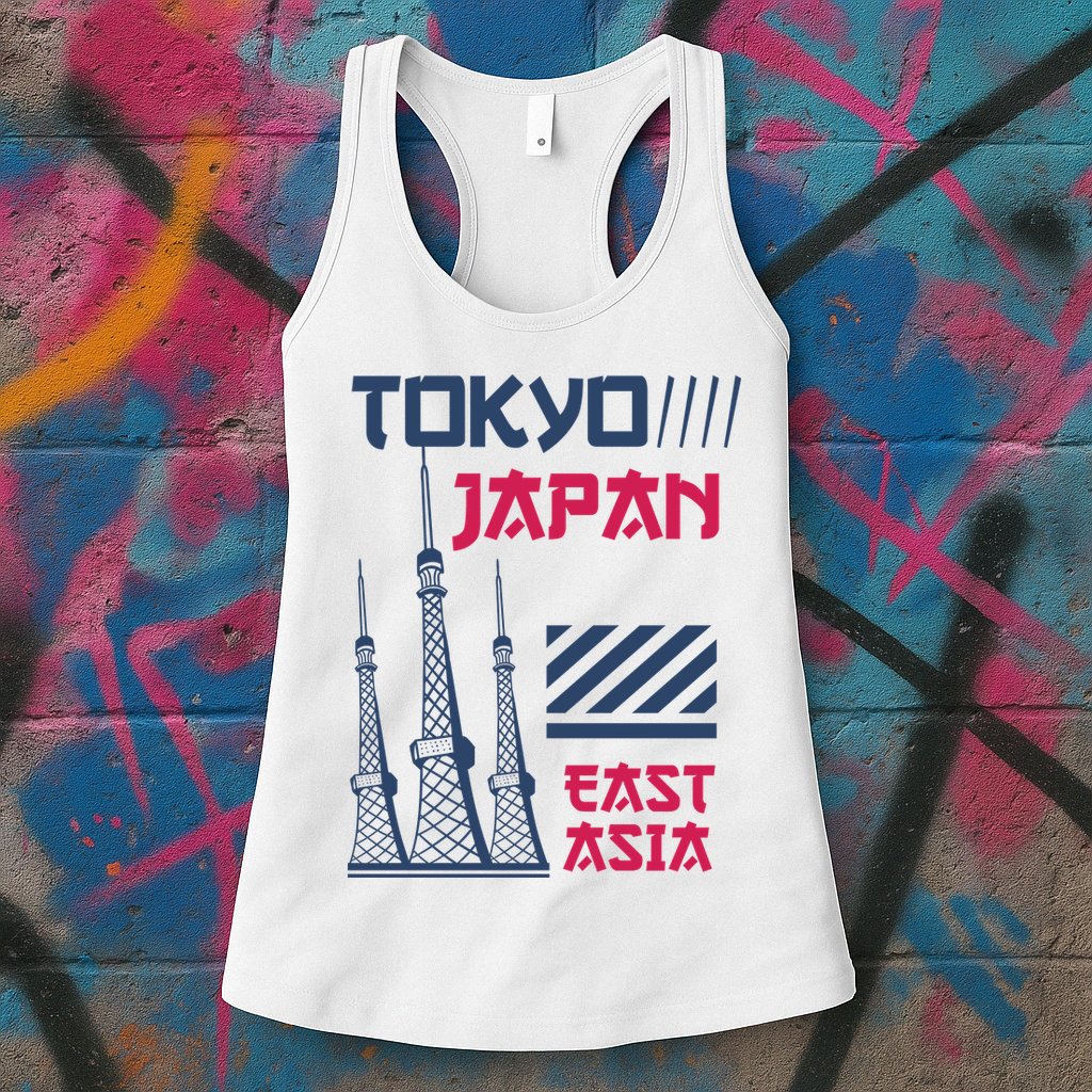 Tokyo Japan Womens Tank Top