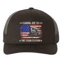 Taking Joe To The Train Station Trump 2024 Yupoong Adult 5-Panel Trucker Hat