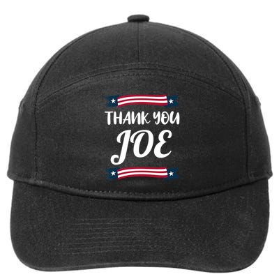 Thanks Joe Thank You Joe Biden 7-Panel Snapback Hat