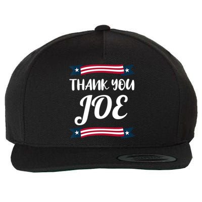 Thanks Joe Thank You Joe Biden Wool Snapback Cap