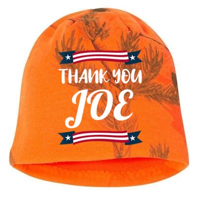 Thanks Joe Thank You Joe Biden Kati - Camo Knit Beanie