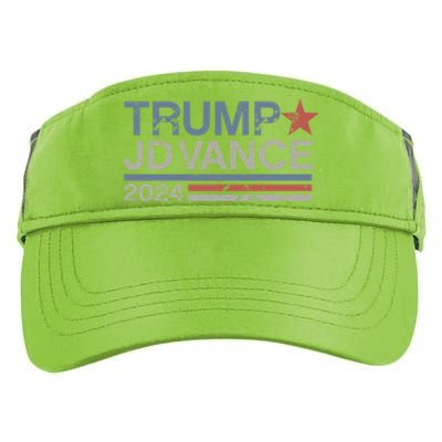 Trump Jd Vance 2024 Retro Stripe Trump Vance Adult Drive Performance Visor