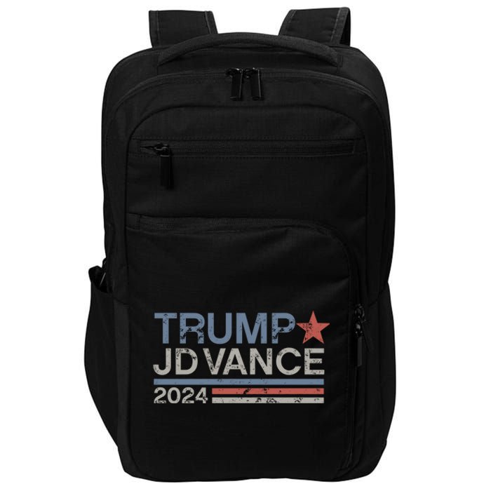 Trump Jd Vance 2024 Retro Stripe Trump Vance Impact Tech Backpack