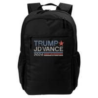 Trump Jd Vance 2024 Retro Stripe Trump Vance Daily Commute Backpack