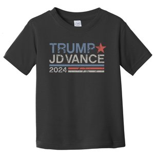 Trump Jd Vance 2024 Retro Stripe Trump Vance Toddler T-Shirt