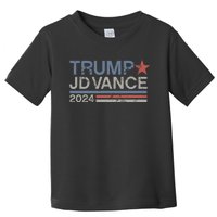 Trump Jd Vance 2024 Retro Stripe Trump Vance Toddler T-Shirt