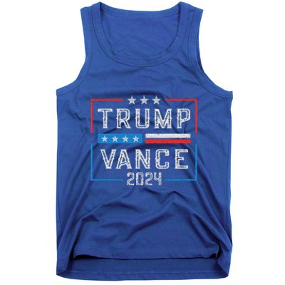 Trump Jd Vance 2024 Stripe And Star Tank Top