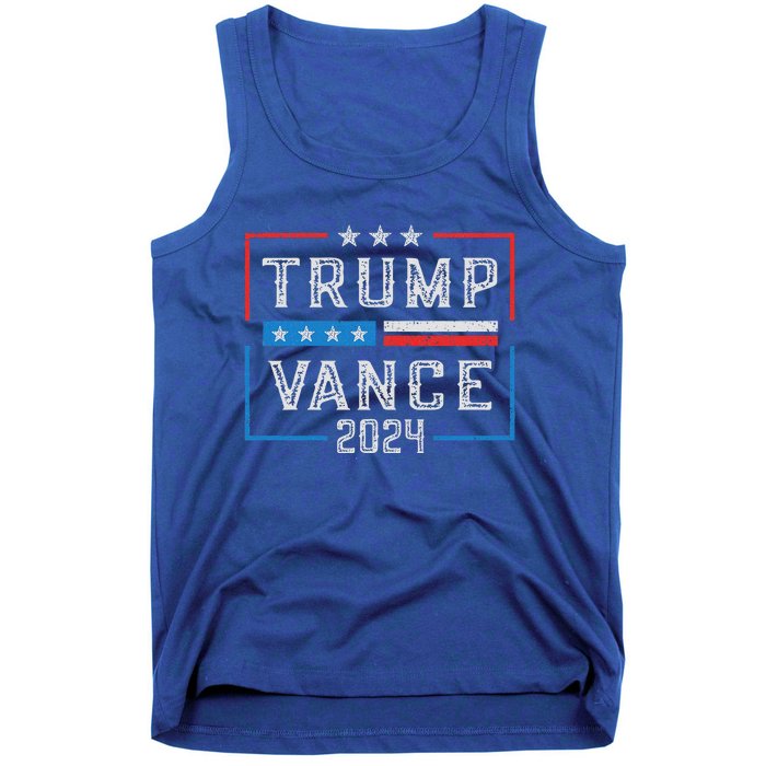 Trump Jd Vance 2024 Stripe And Star Tank Top