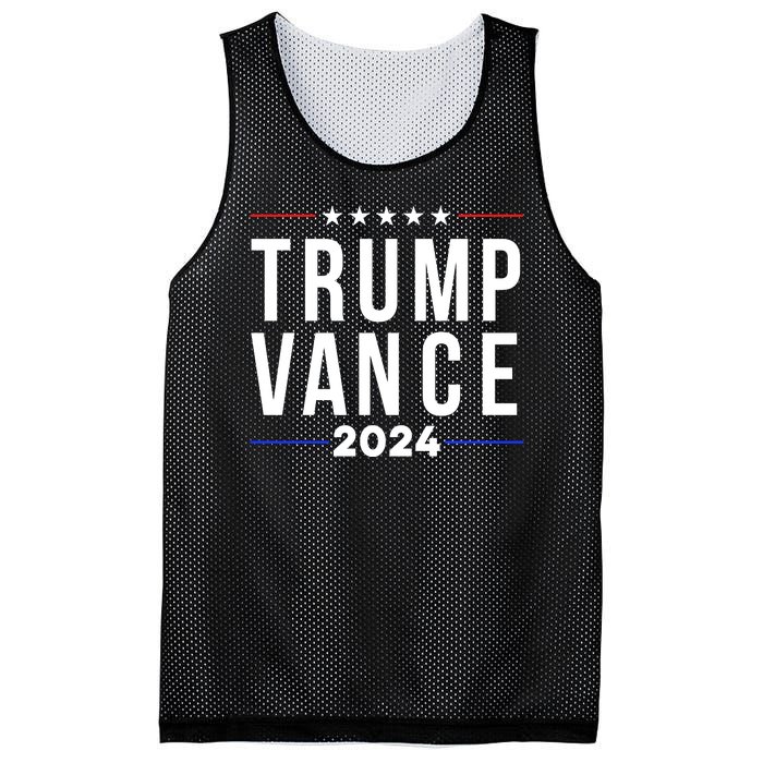 Trump Jd Vance 2024 Mesh Reversible Basketball Jersey Tank