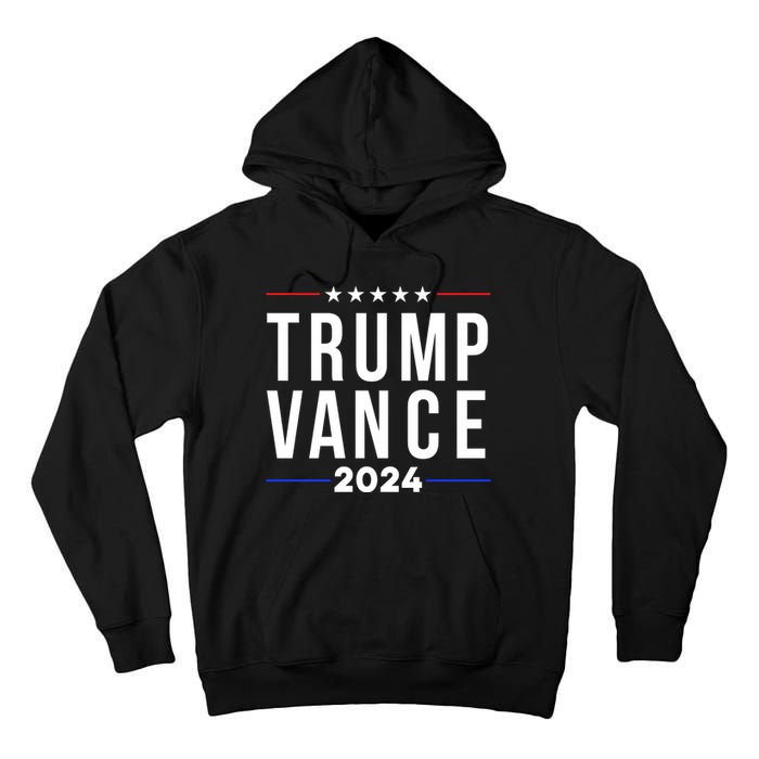 Trump Jd Vance 2024 Tall Hoodie